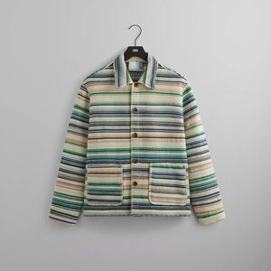 Kith Woven Stripe Coaches Jacket – Size Small